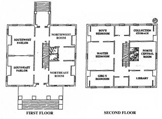 Clarke House floor plan